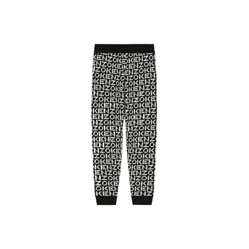 KENZO Casual Pants Men Black-1