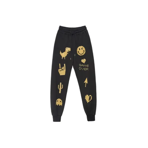 TCH Knitted Sweatpants Unisex Black