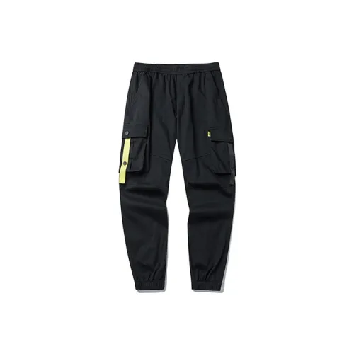 ANTA Bastard Cargo Pants Men Black