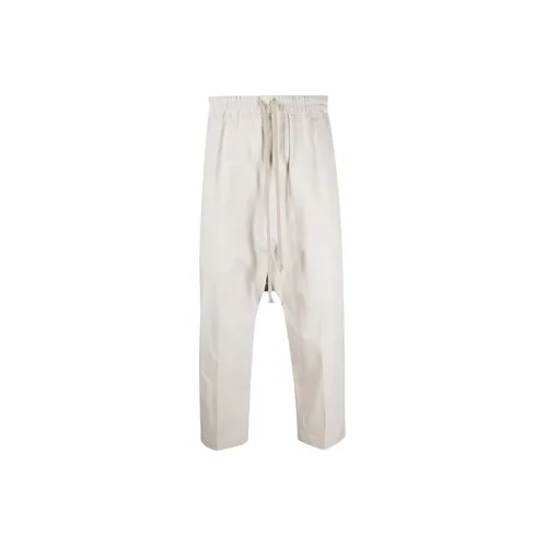 RICK OWENS Casual Pants Men Gray