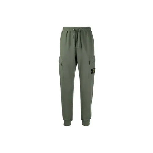 STONE ISLAND Cargo Pants Men Army Green