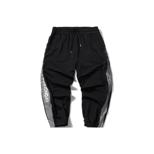N-MAX x SPONGEBOB SQUAREPANTS Straight Moderate Casual Pants Men's
