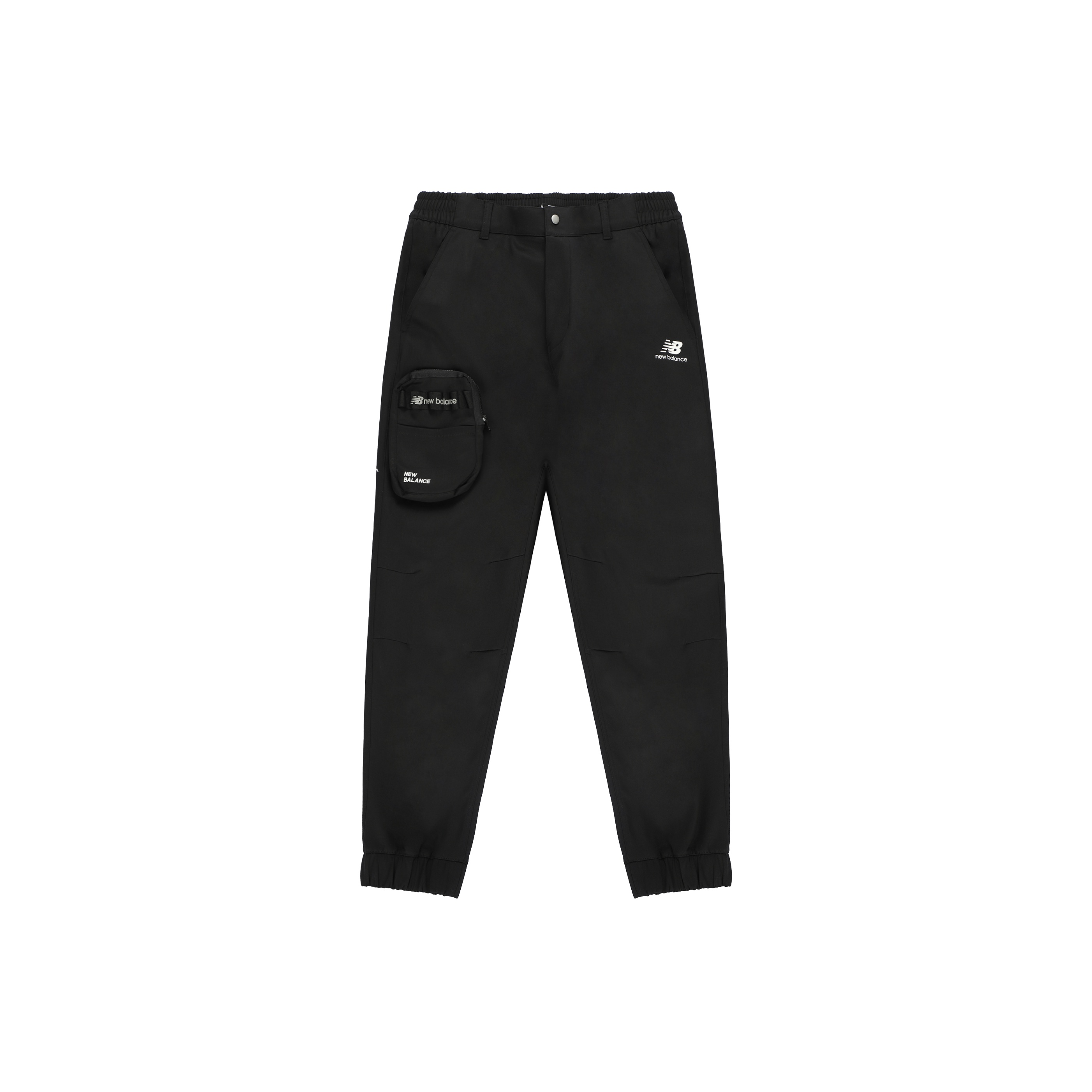 ANTA Life Collection Cargo Pants Unisex Black - POIZON