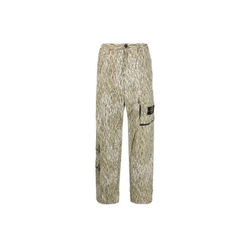 STONE ISLAND Cargo Pants Men Brown