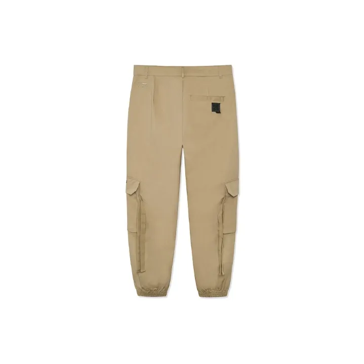 LiNing Badfive Casual Pants Men's Sand Khaki-1