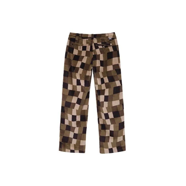 Stussy Wobbly Check Trouser-1