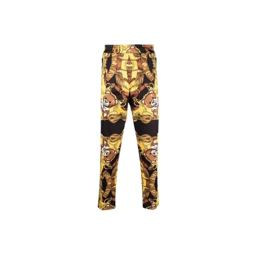MOSCHINO Casual Pants Men Yellow Black