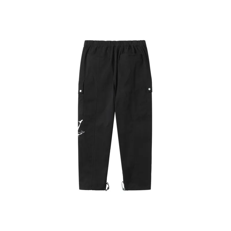 Everlast Straight Casual Pants Unisex Black-1