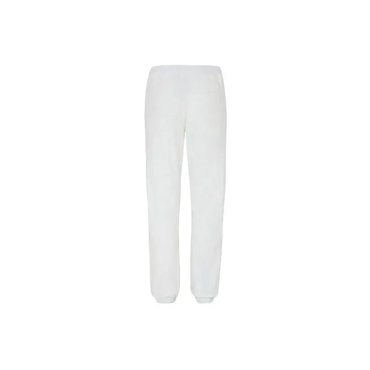 FENDI FW21 Knitted Sweatpants Men's White-1