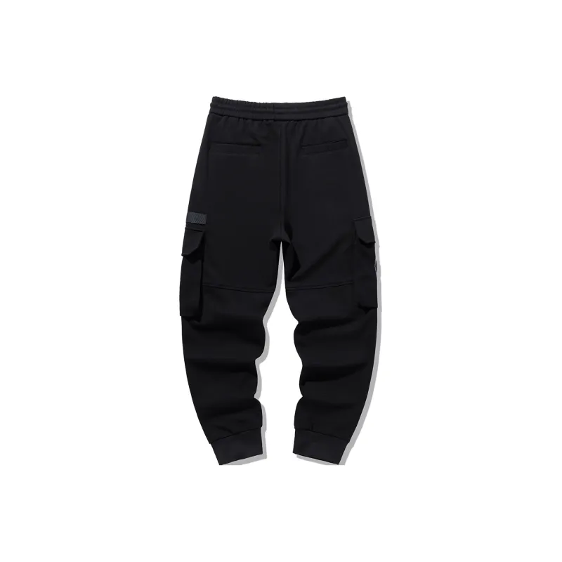 GUKUUL Casual Pants Unisex Black-1