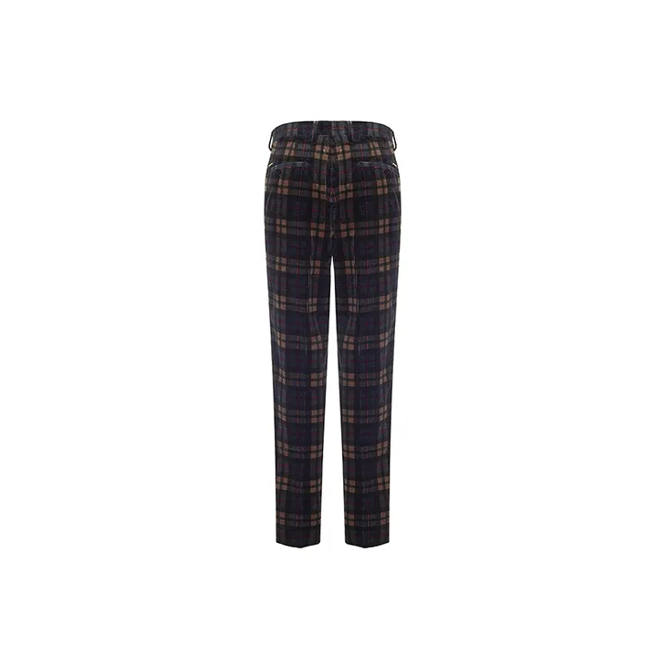 DAVID NAMAN Straight Thickened Casual Pants Men's-1