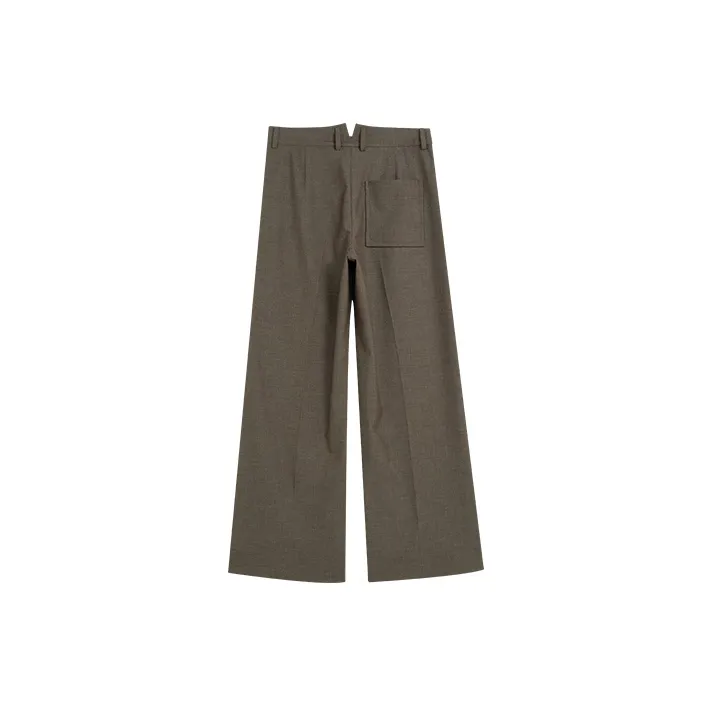 SIMPLE PROJECT Straight Casual Pants Unisex-1