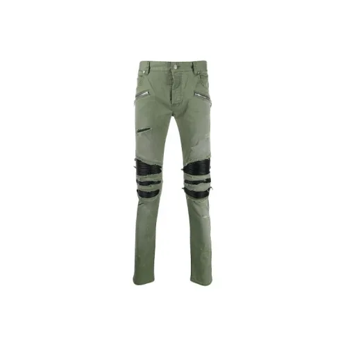 BALMAIN Casual Pants Men Green