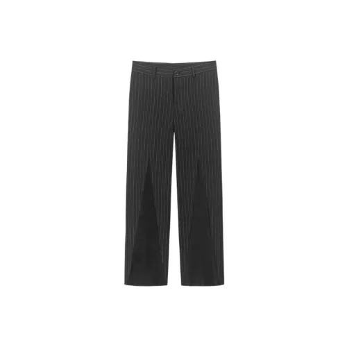 Bosieagender Casual Pants Unisex Dark Gray