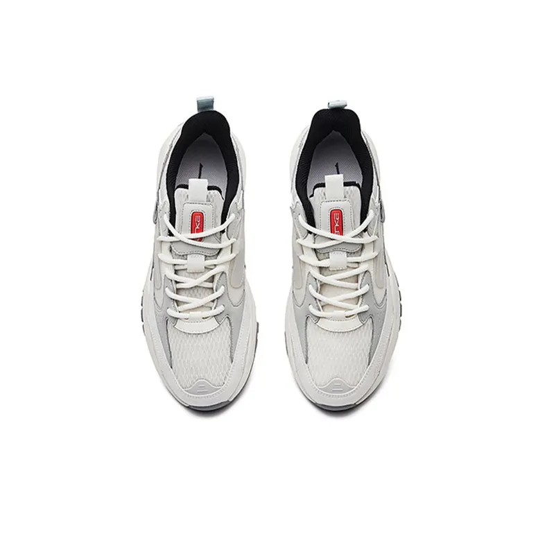 Erke Skywolf 2.0 Cushioning Anti-Slip And Wear-Resistant Low-Top Casual Shoes Men's White-2