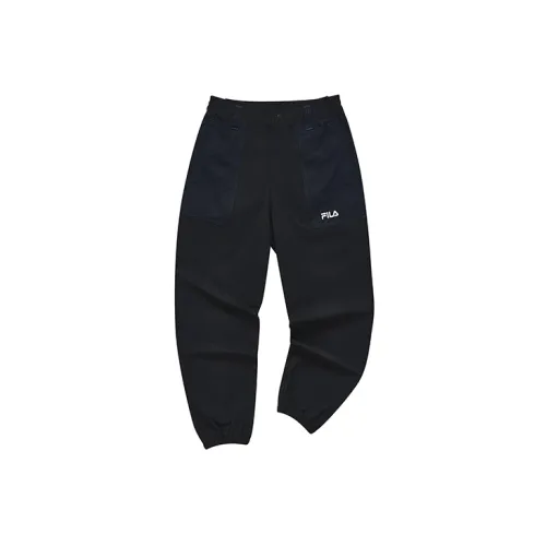 FILA FUSION Suit Trousers Men Pitch Black