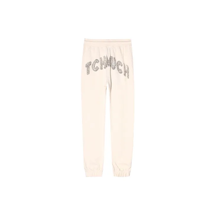 TCH Knitted Sweatpants Unisex White-1