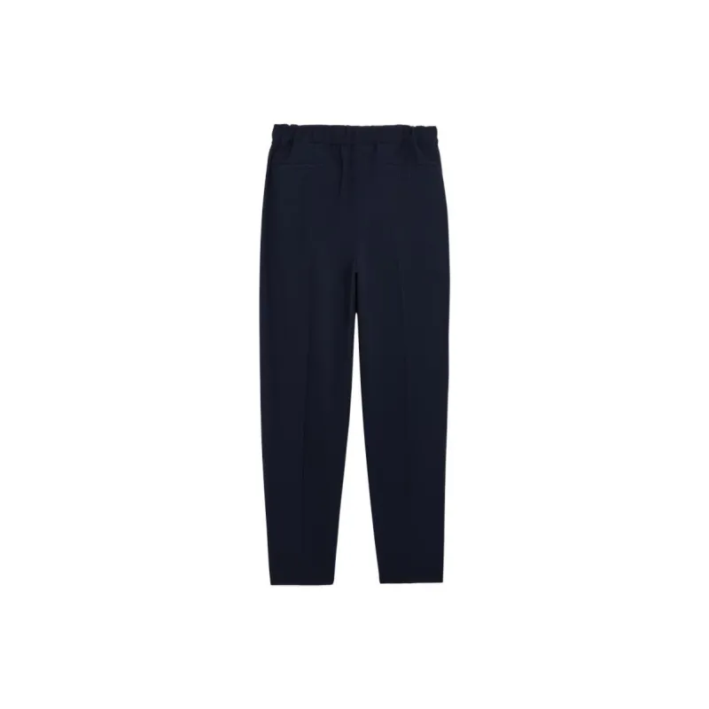 Maison Kitsune Casual Pants Men Navy Blue-1