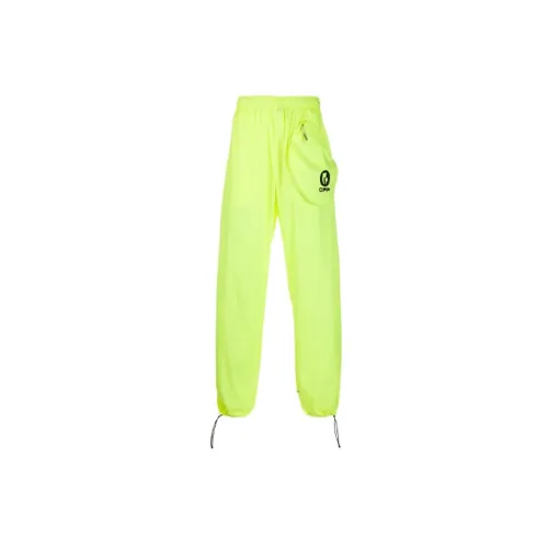 OFF-WHITE Ss20 Knitted Sweatpants Unisex Green