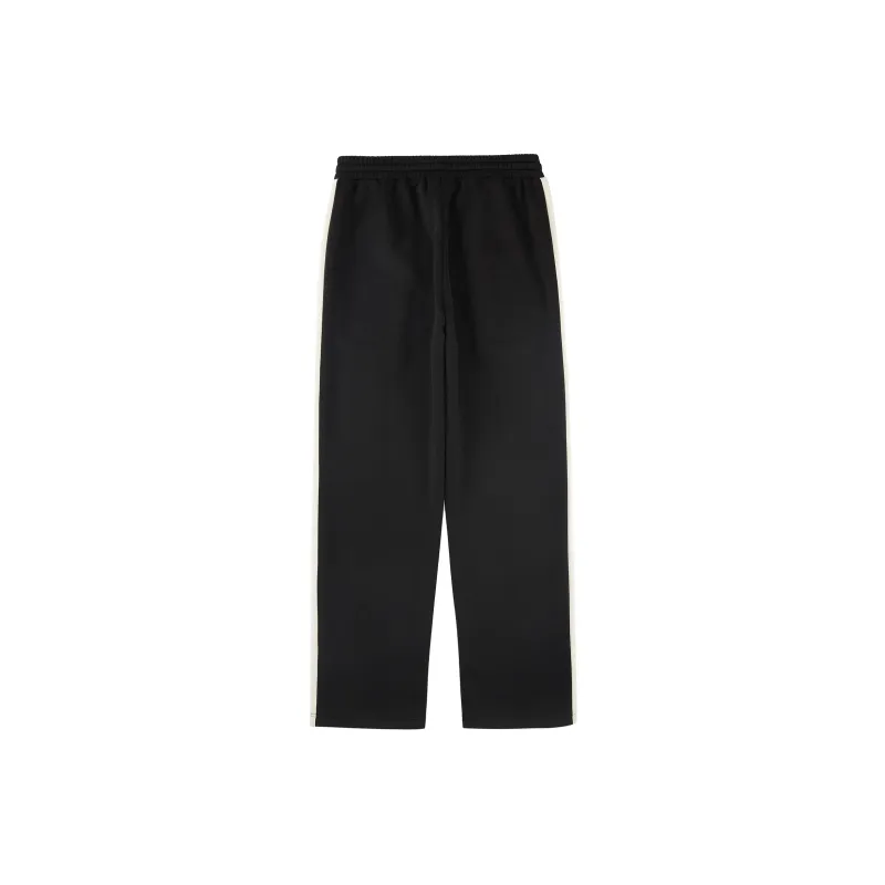 FPA Straight Moderate Casual Pants Unisex Black-1