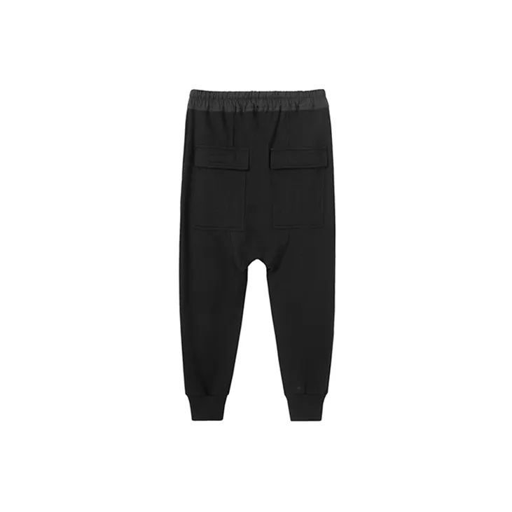 RICKYOUNG Jogger Casual Pants Unisex Black-1
