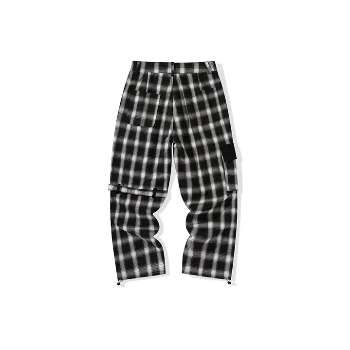 LAMLICKA Casual Pants Unisex Black-1