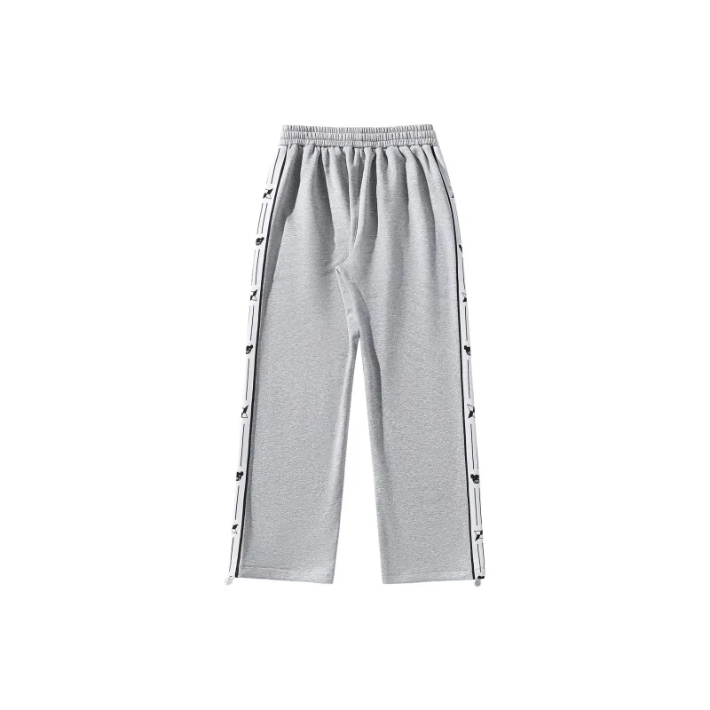 The Secret Order Of The Teddy Bear Straight Casual Pants Unisex-6
