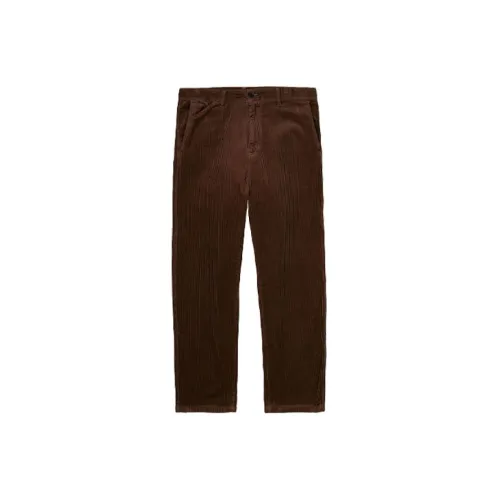 Carhartt WIP Casual Pants Men Red Brown