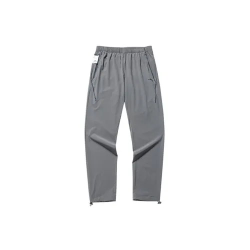 ANTA Knitted Sweatpants Men Dark Khaki