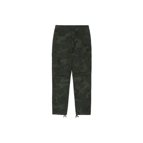 Carhartt WIP Cargo Pants Men Green Camouflage