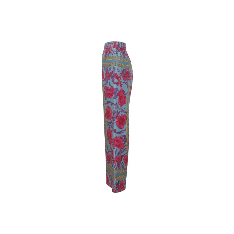 VERSACE Casual Pants Men Purple-2