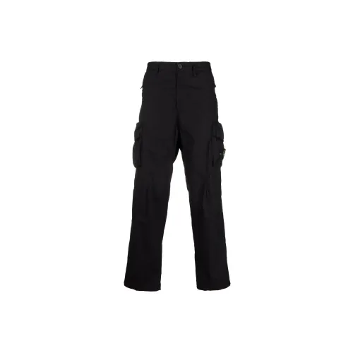 STONE ISLAND Cargo Pants Men Black