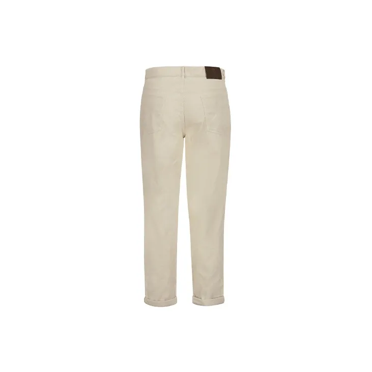 Brunello Cucinelli Logo Patch Corduroy Pants-1