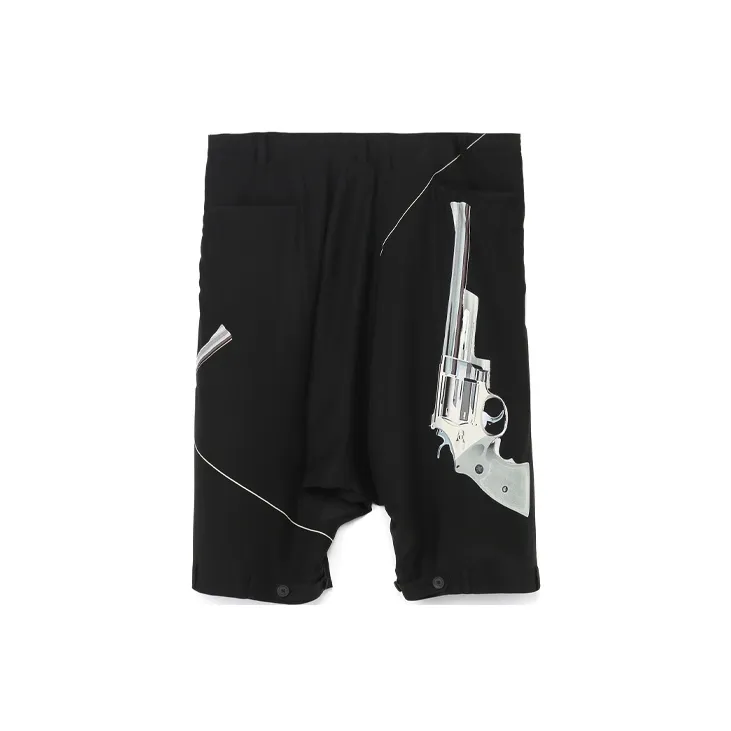 Yohji Yamamoto Casual Pants Men Black-1