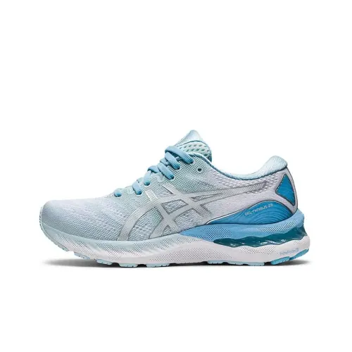 Asics GEL-mens 23 Wear-Resistant Low-Top Running Men Women's Blue Silver