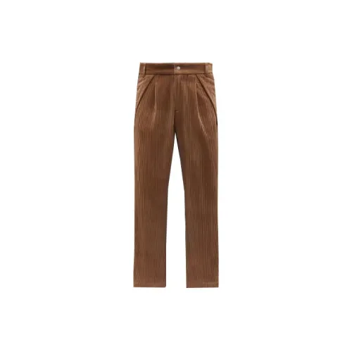 Palm Angels X MONCLER GENIUS Casual Pants Men Brown