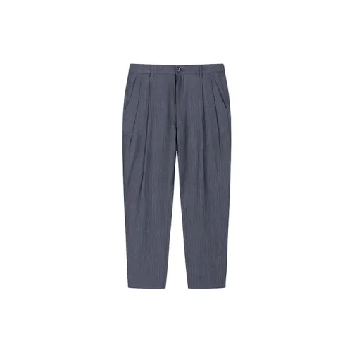 DAVID NAMAN Casual Pants Men Gray