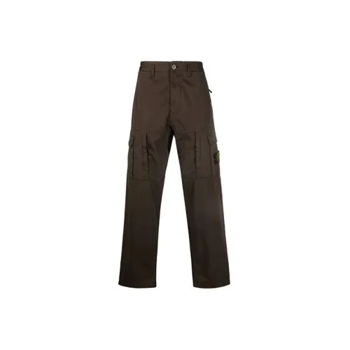 STONE ISLAND Suit Trousers Men Brown