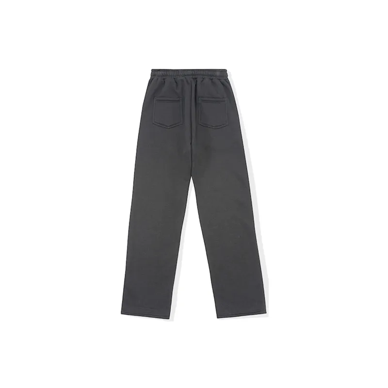 UFZ Heavyweight American Cotton Fleece Straight Fit Casual Pants Unisex-7