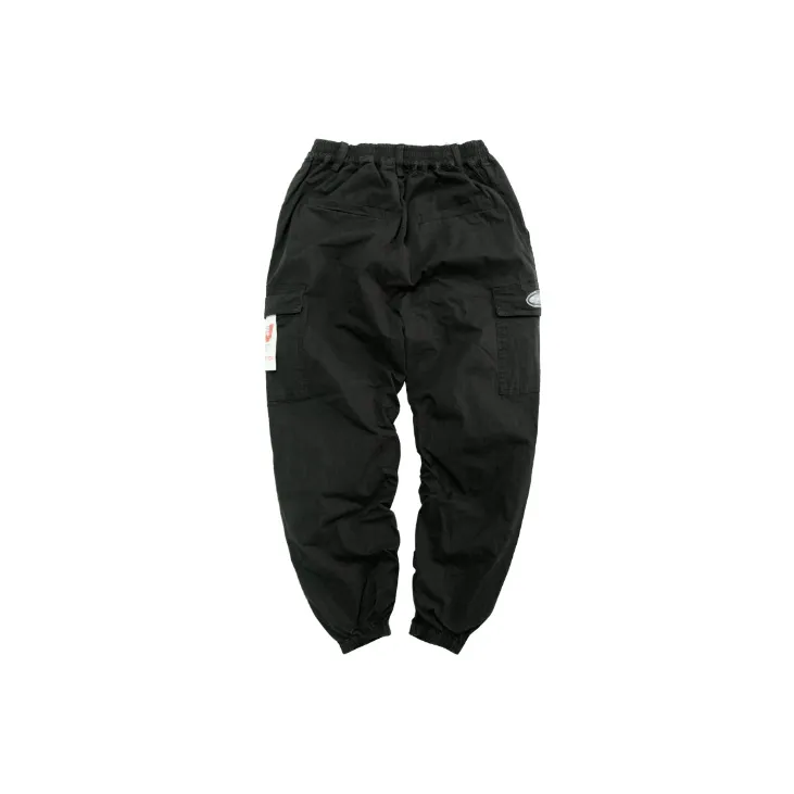 STNW Cargo Pants Unisex Black-1
