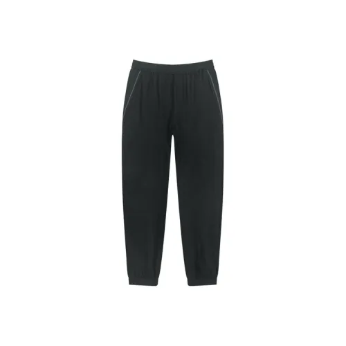 CROQUIS Knitted Sweatpants Unisex Jet Black