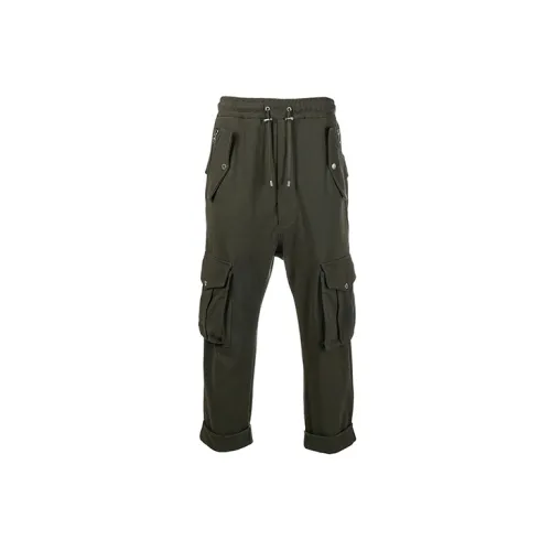 BALMAIN Cargo Pants Men Green