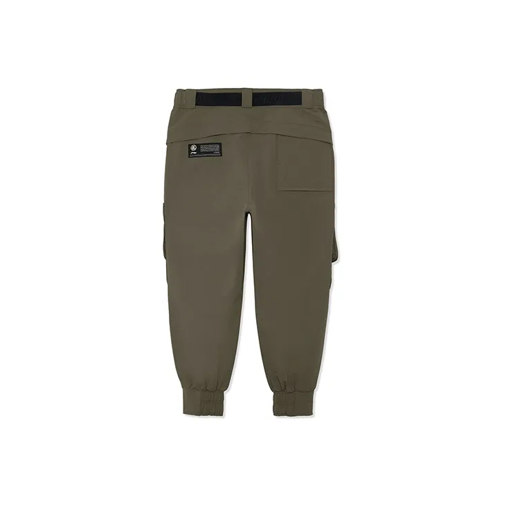 LiNing Casual Pants Men Turtle Green-1