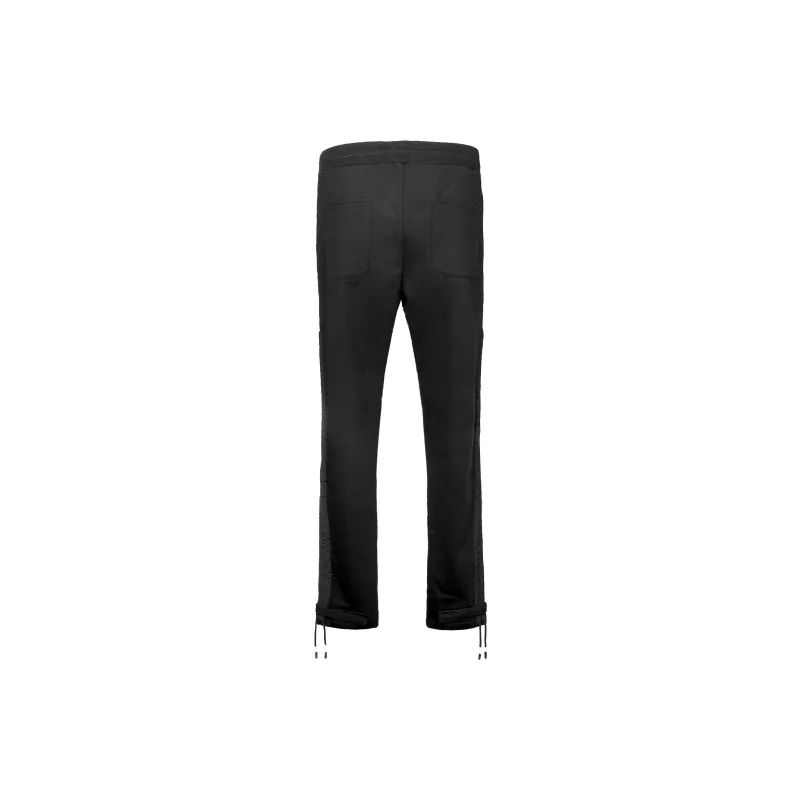 P.M.W Straight Casual Pants Men's Black-1