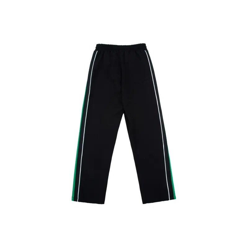 JUST VIBE Casual Pants Unisex Black-1