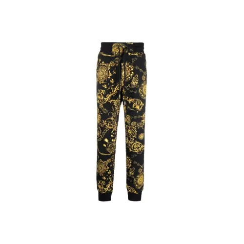 VERSACE JEANS COUTURE Knitted Sweatpants Men Black