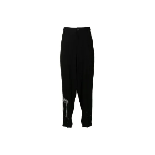 Yohji Yamamoto Casual Pants Men Black