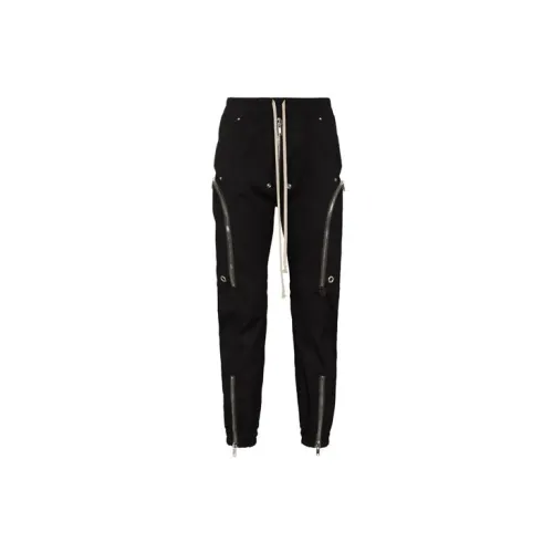 RICK OWENS Cargo Pants Men Black