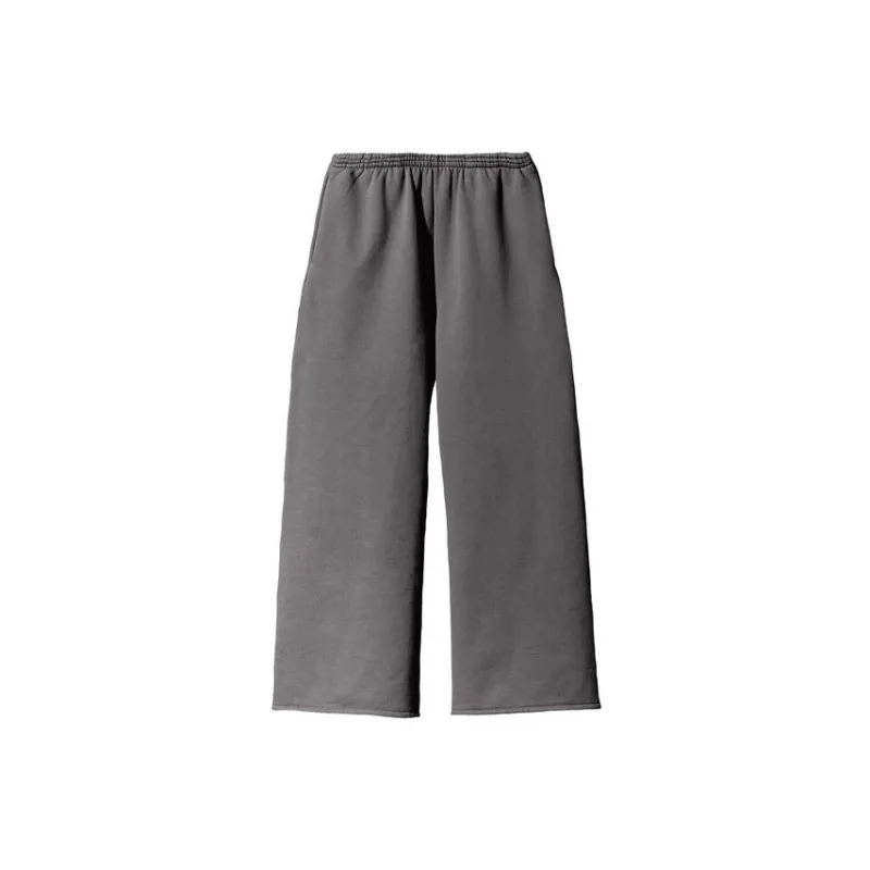 Balenciaga X YEEZY X Gap X Balenciaga Casual Pants Men Dark Gray-1