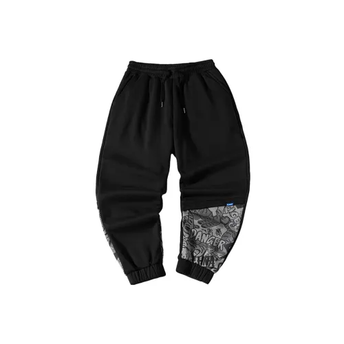 N-MAX Casual Pants Men Black